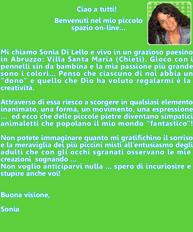 arte di sonia, arte di sonia di lello, Sonia Di Lello, arte di lello, Sonia Di Lello arte, lavoro con i sassi, sassi lavoro, lavori arte sonia, sasssi sonia, sassi sonia di lello, sonia di lello, portachiavi sonia, portachiavi di lello, fermamporte, caricature in pietra, caricature sonia, caricature di lello, caricature sonia di lello, fiocchi di nascita sonia, fiocchi di nascita, sonia di lello regali, regali in pietra, lavori in pietra sonia, sonia pietra, sonia lavori portachiavi